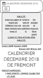 Mobile Screenshot of calendrier-decembre.com