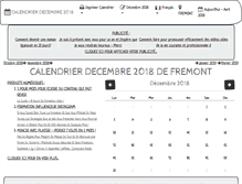 Tablet Screenshot of calendrier-decembre.com